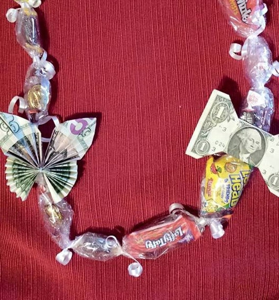 Items similar to Homemade Hawaiian Candy Leis on Etsy
