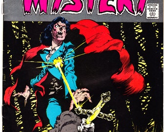 The House of Mystery 211. Vampire, Dracula, Horror comic, Wrightson art. Creepy, Scary, Halloween book. 1973 DC Comics in FN/VF (7.0)