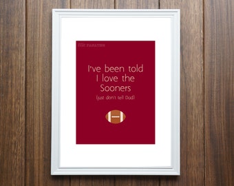 Oklahoma+Nursery's Oklahoma State University Football Nursery Art by LittleFanatics
