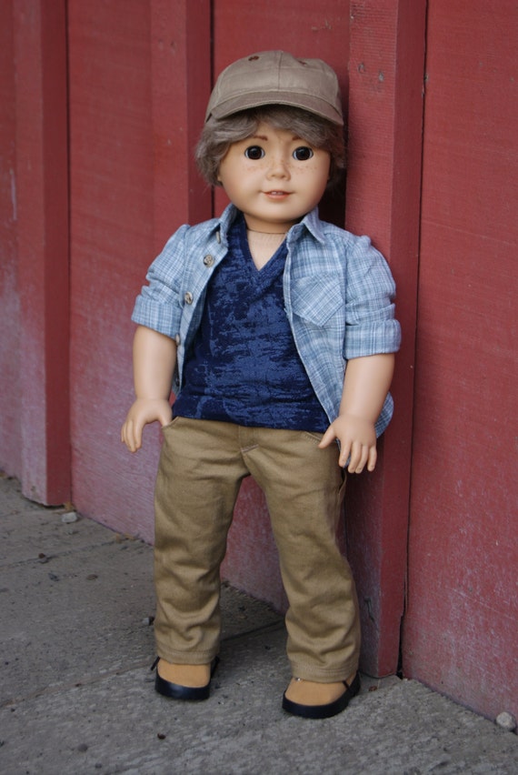 Items similar to 18 inch American Girl Custom BOY Doll on Etsy