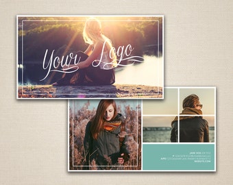 Photography Business Card Template // Marketing Photoshop PSD
