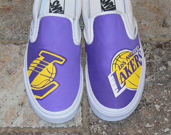 Los Angeles Lakers Custom Vans