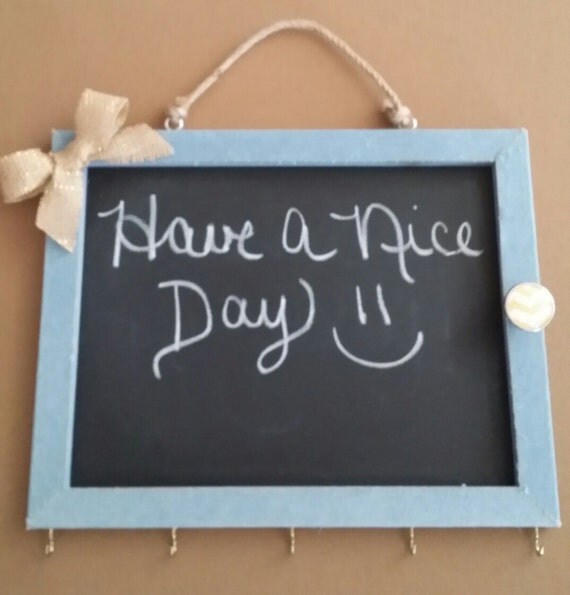 Hanging Chalkboard Wall Decor
