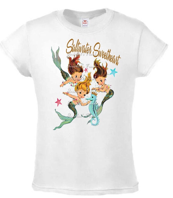 mermaid party shirt