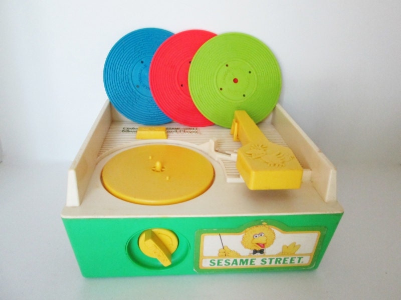 sesame street fisher price vintage
