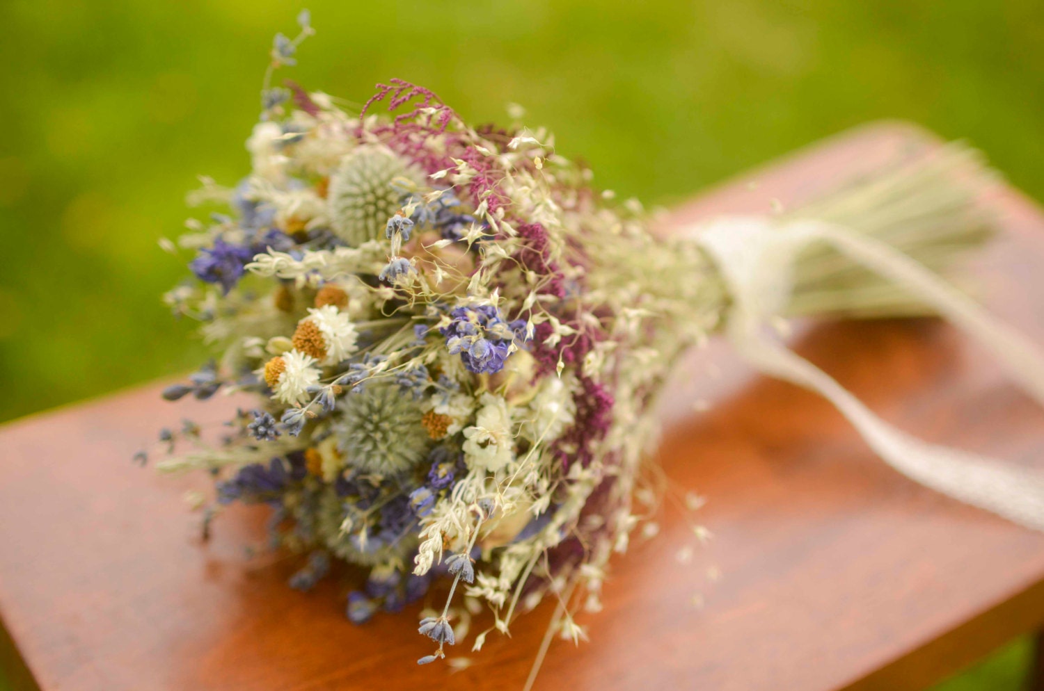 Purple Wildflower Bouquet Purple By Theblaithinblairshop On Etsy 