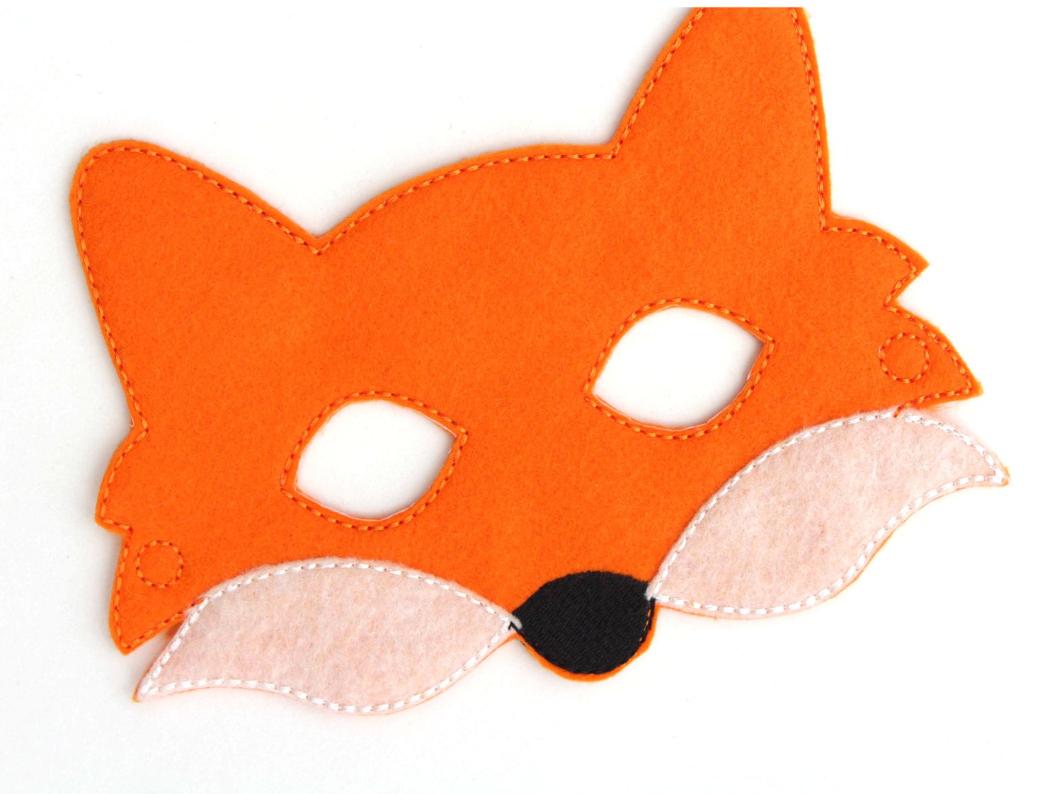 Kids Fox Mask Fox Costume Felt Mask Kids Face Mask Animal