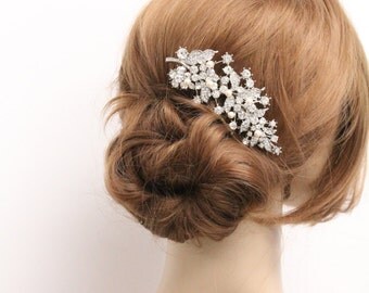 Pearl bridal comb Pearl wedding hair comb bridal hair comb wedding hair jewelry bridal hairpiece wedding haircomb bridal hair accessory