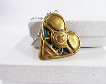 C3PO necklace, Star Wars jewelry, star wars, C3PO