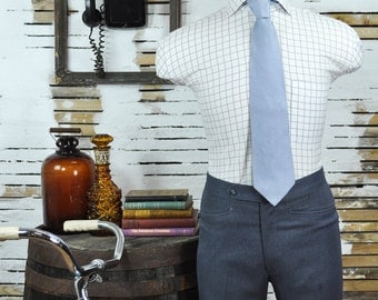 burgundy tweed tie