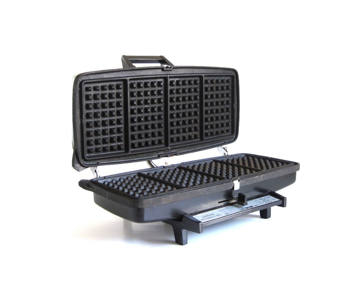 Sunbeam Waffle Iron Grill WBK vintage 1970s Kitchen