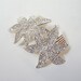 SALE, Crystal Comb, Rhinestone Comb, Bridal Comb, Bridal Hair Piece, Wedding Head Piece, Olivia Nelson, Flower Comb, Crystal Flower Brooch