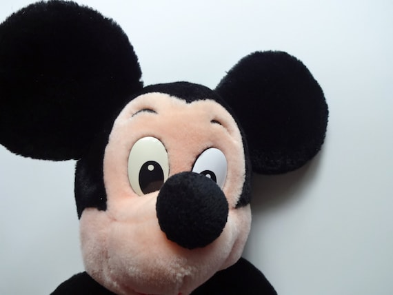 old mickey mouse stuffed animal