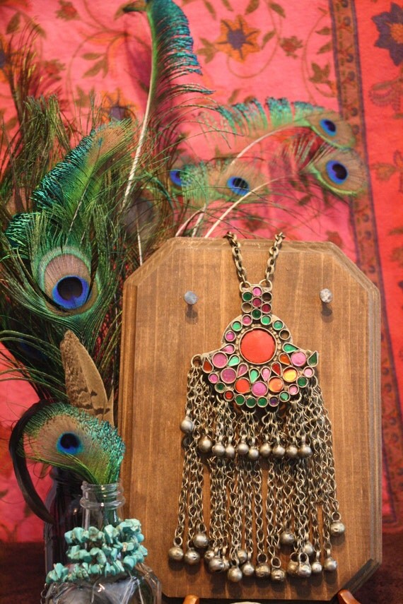 GYPSY JOY Bohemian Necklace. Gypsy Jewelry. Antique by BohoCircus