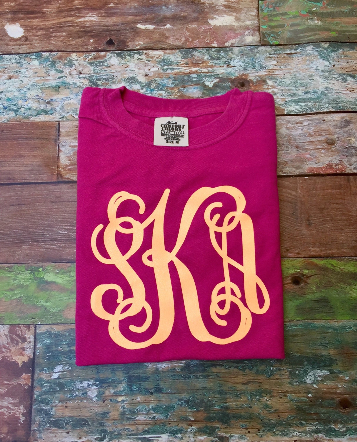 Monogram T Shirts Monogrammed Tee Shirt Glitter Monogram T