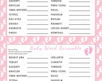 Baby Shower Sweet Life Candy Bar Match Game by CelebrateLifeCrafts