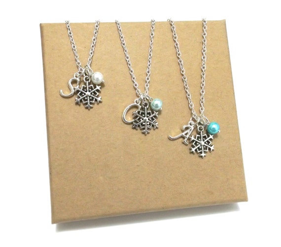 delivery Bridesmaid gift Necklace, Snowflake Girl Flower Gift, Gift, Bridesmaid bridesmaid delivery Bridesmaid gift Necklace, Snowflake Girl Flower Gift, Gift, Bridesmaid bridesmaid