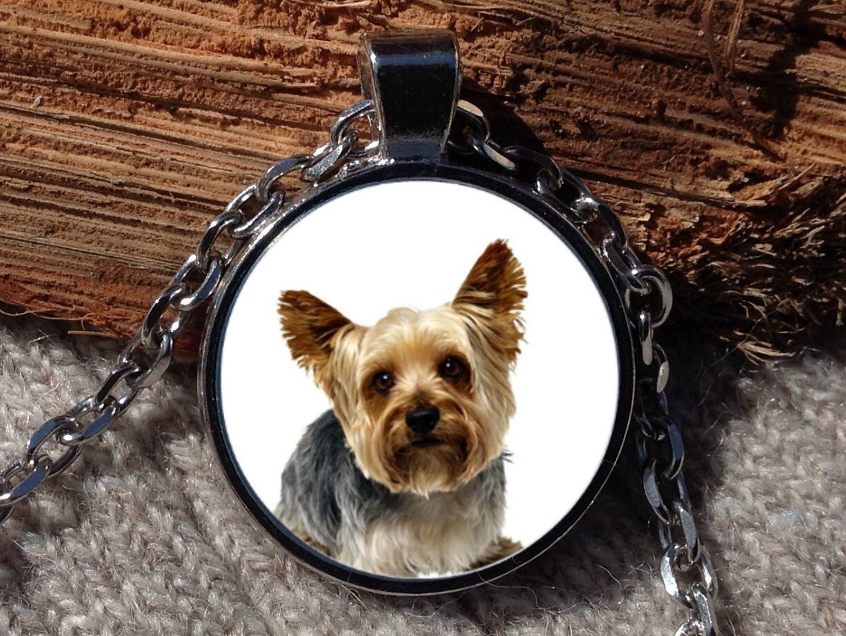 Yorkie pendant Yorkie necklace Puppy pendant Dog pendant by Aranji