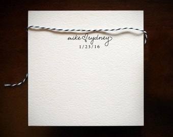Personalized Wedding Stamp