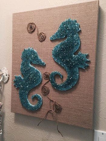 SEAHORSE Unfinished Wooden Craft Shape Do-It-Yourself