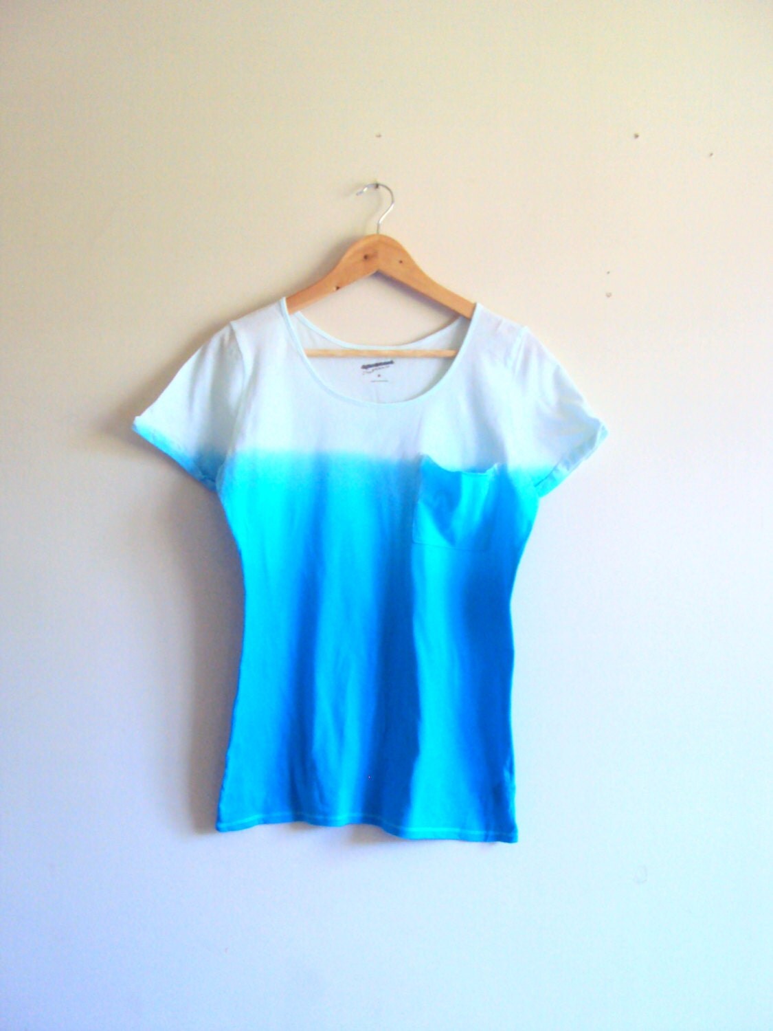 how to make an ombre tie dye shirt