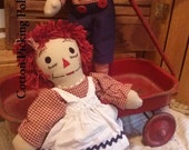 Raggedy Ann Andy Pair Of Traditional Dolls