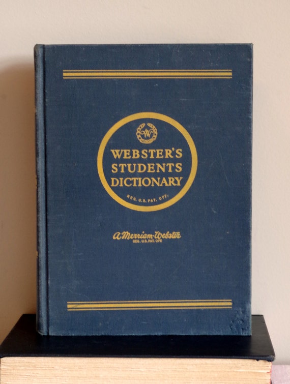 ster's Students Dictionary 1953 Edition by VintageByDollymae