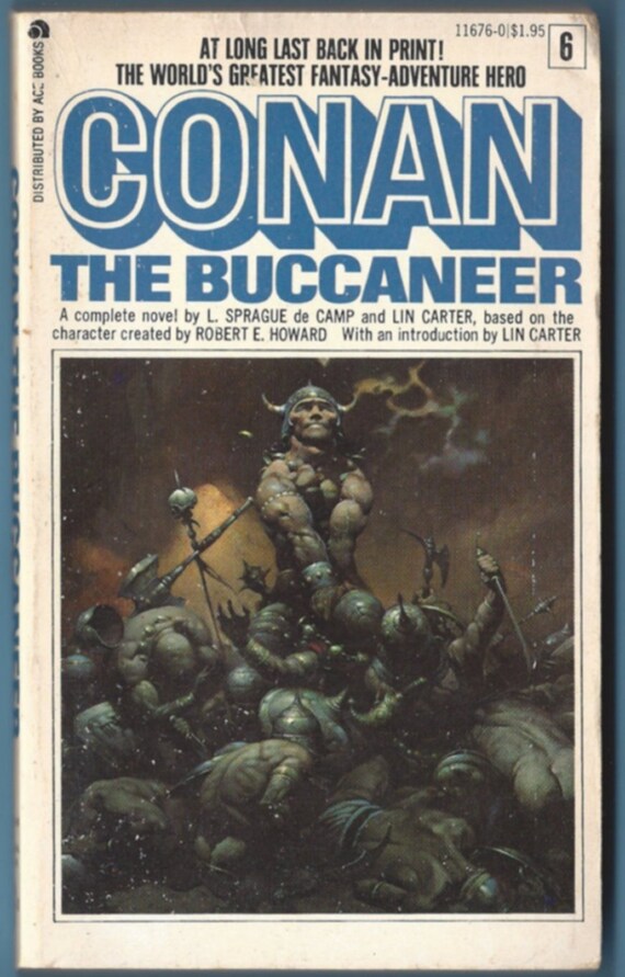 Conan the Buccaneer book Robert E Howard L Sprague De Camp