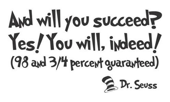 And Will You Succeed Yes You Will Indeed... Dr Seuss vinyl