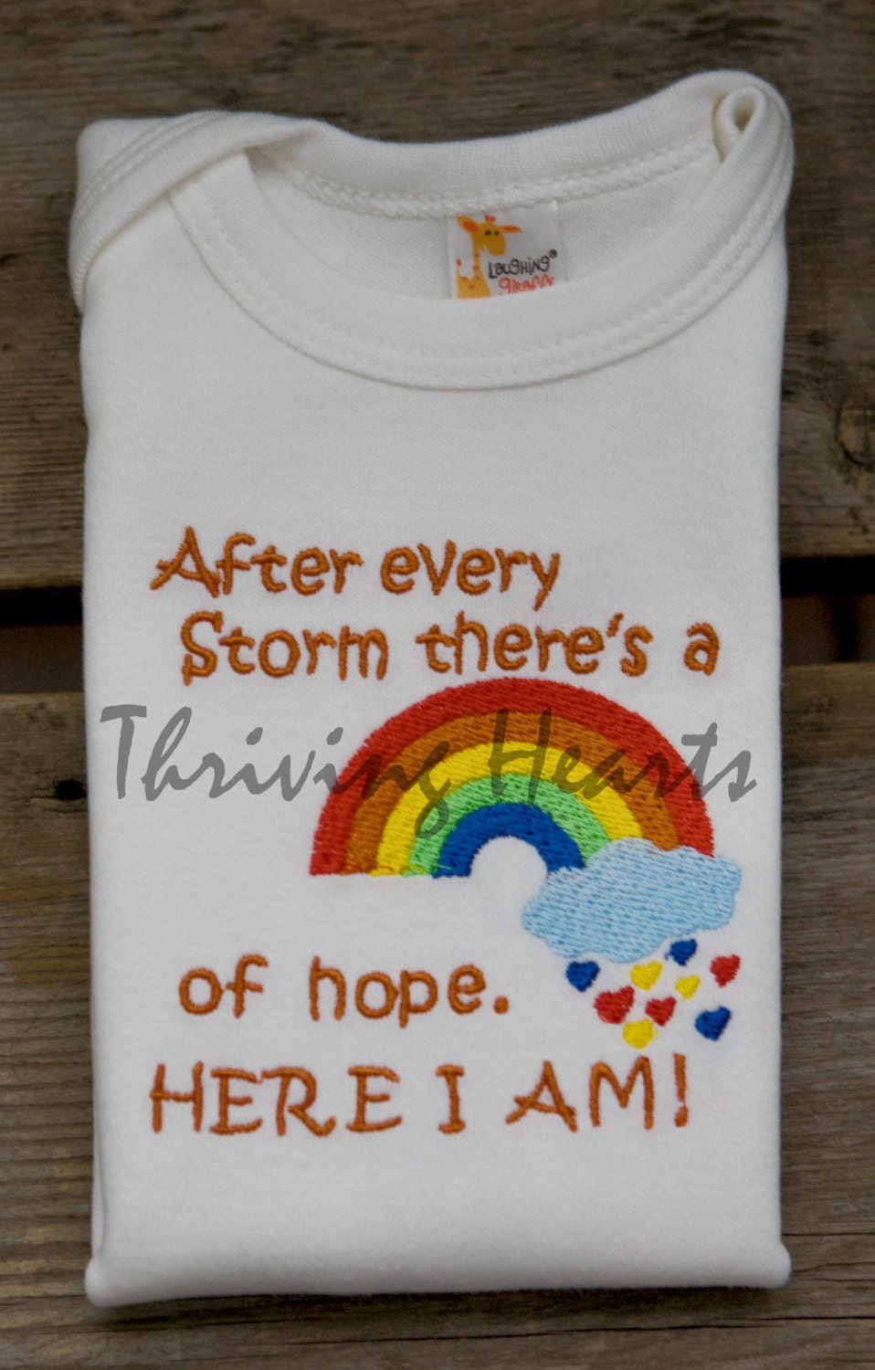 Download Rainbow Baby Onesie. After Every Storm There's A Rainbow