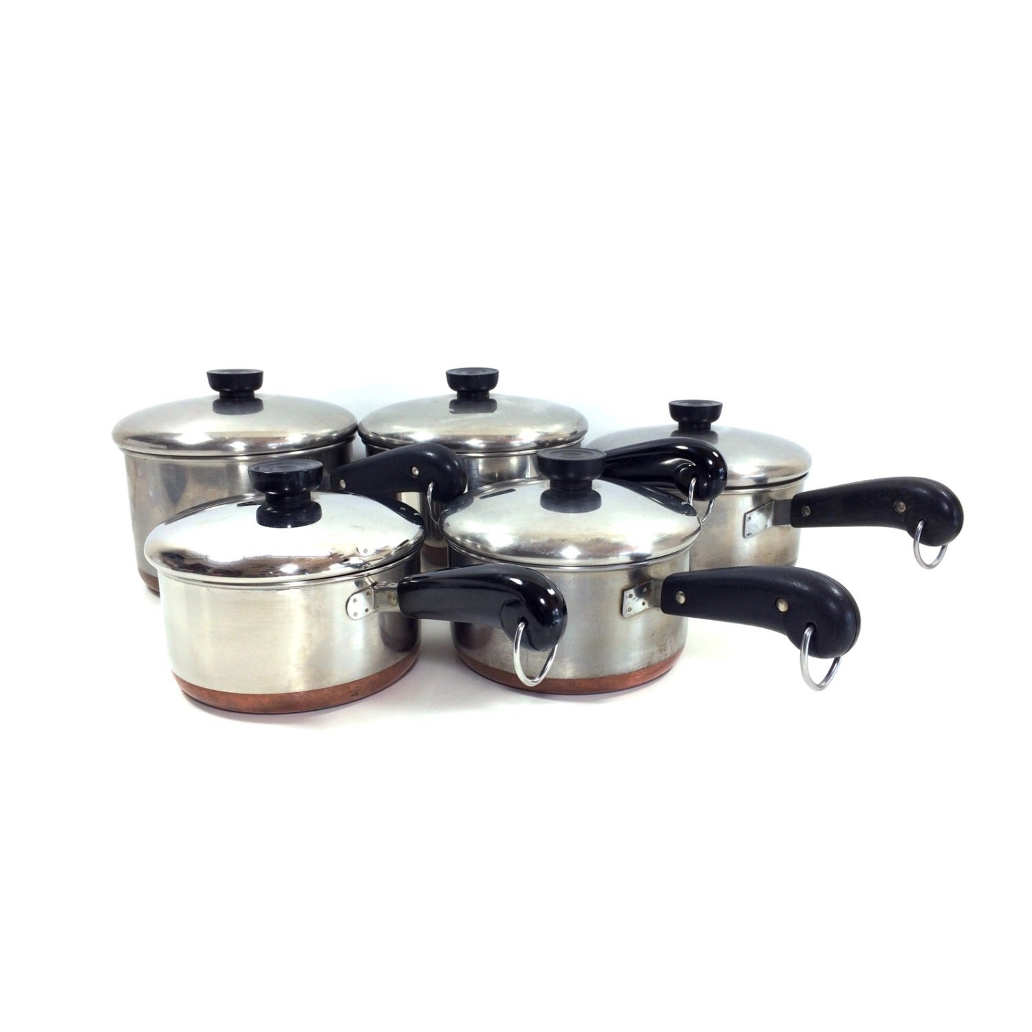 copper bottom pots and pans set