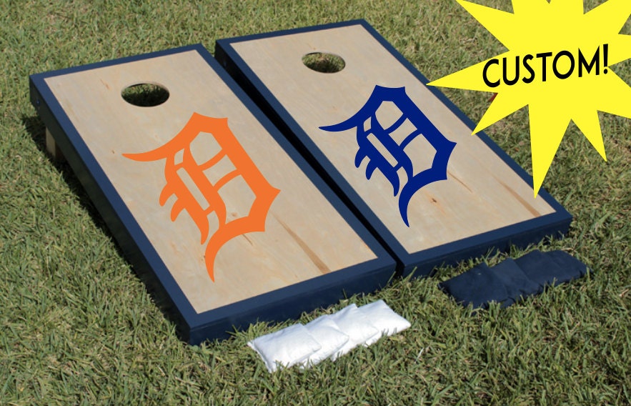 Custom Cornhole Decal Cornhole Decals Custom Cornhole