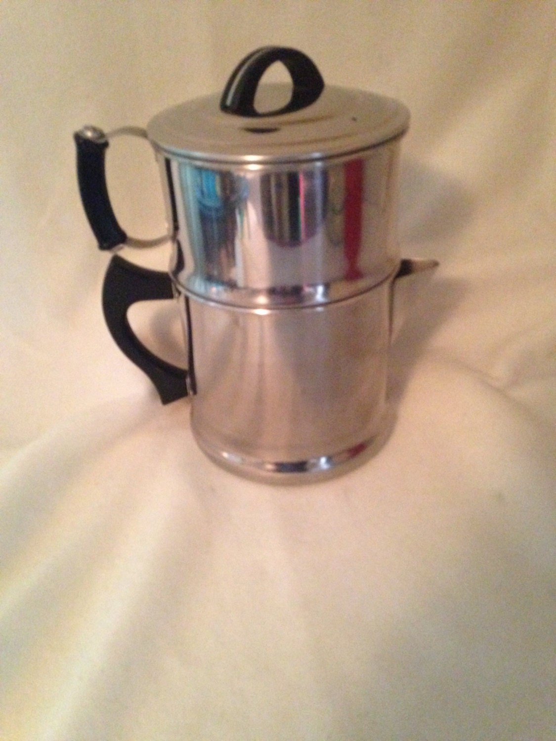 Vintage Coffee Pot Stove Top Type Lifetime by ThePinkVintageRose