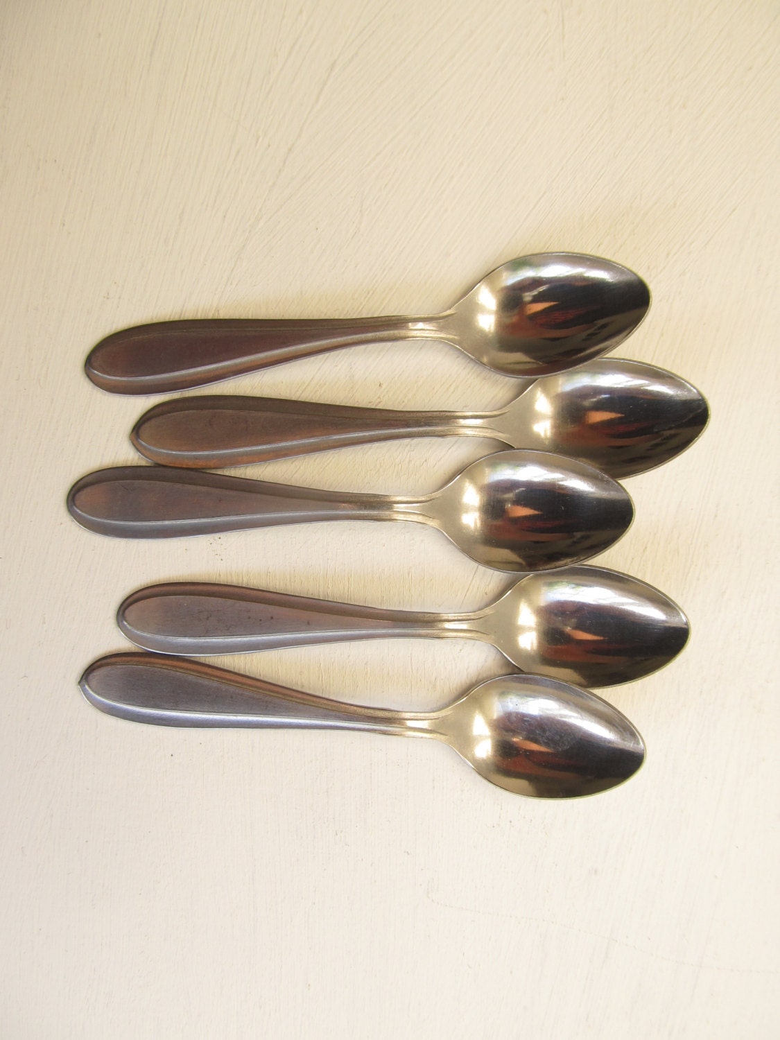 Even Smaller tea spoons, childs tea set spoons, set of 5 teeny tiny