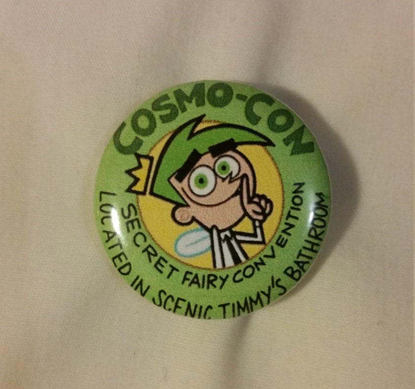 CosmoCon Cosmo Con Cosmo-Con Button