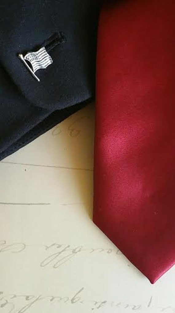 Flag Cufflinks/Military Cufflinks/Fourth of by MotherEarthBeadwork