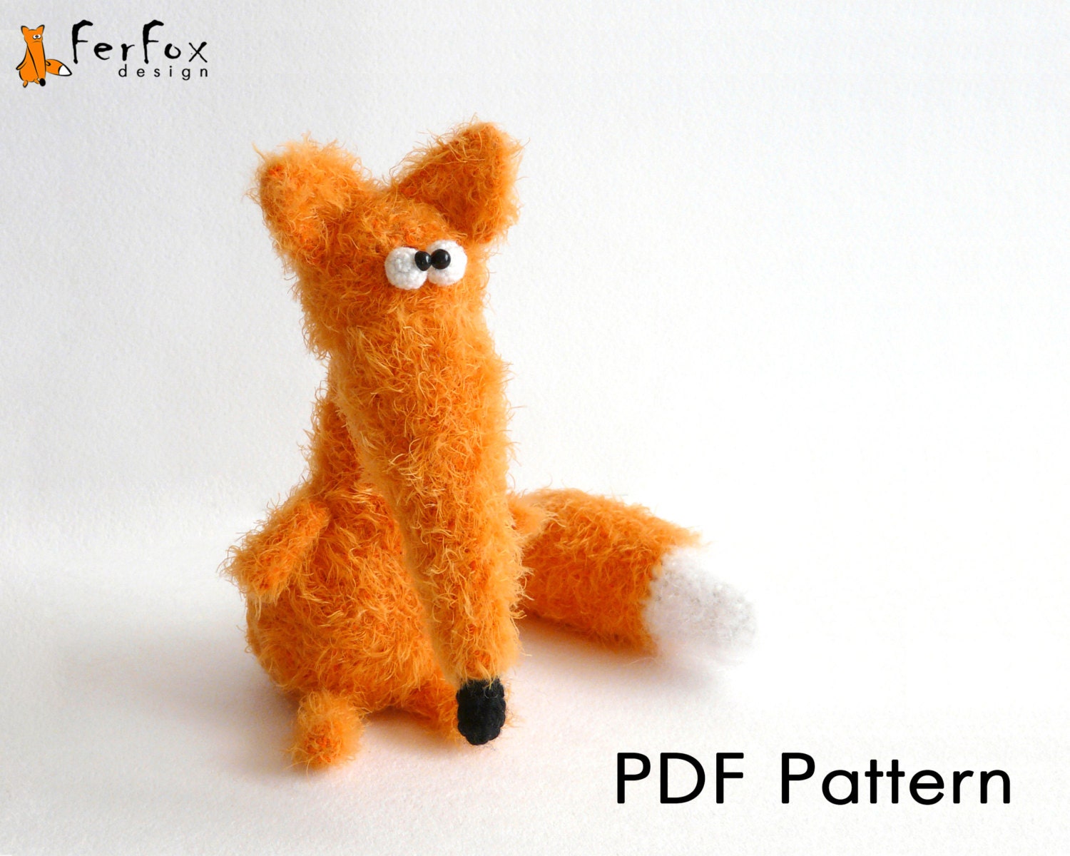 Crochet fox pattern amigurumi pattern DIY crochet amimal