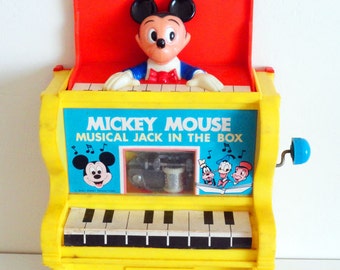 mattel mickey mouse jack in the box