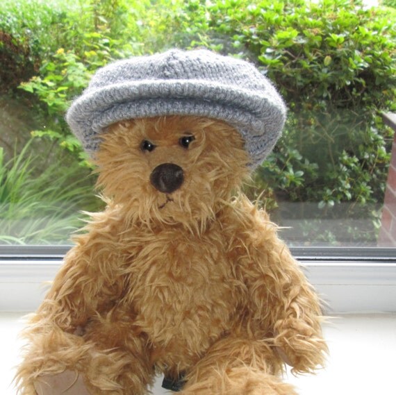 teddy bear flat cap