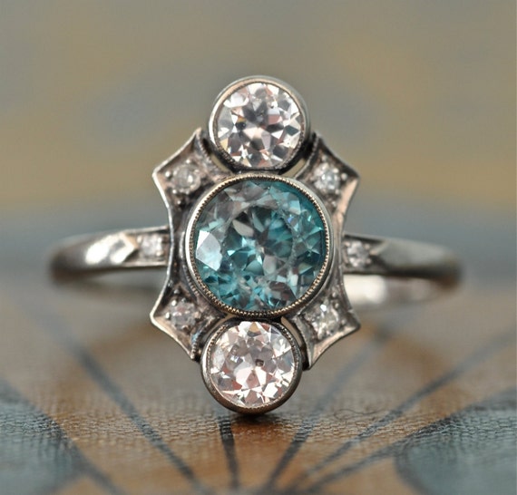 etsy deco engagement ring deco engagement ring unique engagement by etsy deco engagement ring deco engagement ring unique engagement by