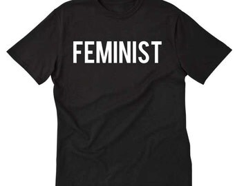 Feminist T-shirt Feminism Woman Women Girls Rocks Equality Funny Gift Tee Shirt