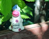 Fun sculpture ~ Cow Figurine White ~ Whimsical gifts ~ Fun gifts Sculpture ~ Figurine with a humorous caption. Made from salt dough. Fun sculpture ~ Cow Figurine White ~ Whimsical gifts ~ Fun gifts Sculpture ~ Figurine with a humorous caption. Made from salt dough.