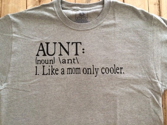 COOL AUNT T-Shirt/ T Shirt/ Gift/ Pregnancy Announcement