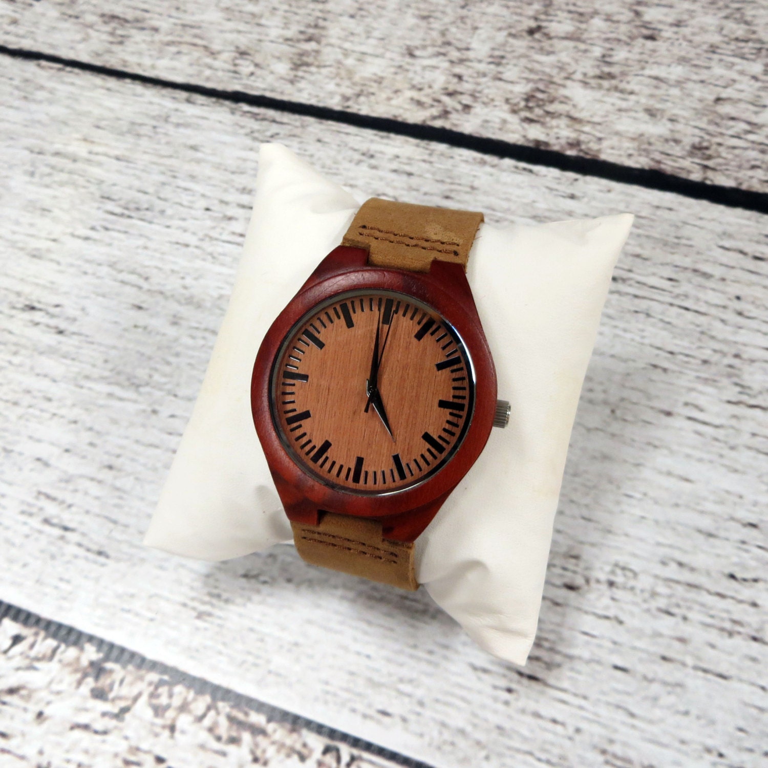 Wood Wrist Watch Personalized Custom Groomsmen gift by 
