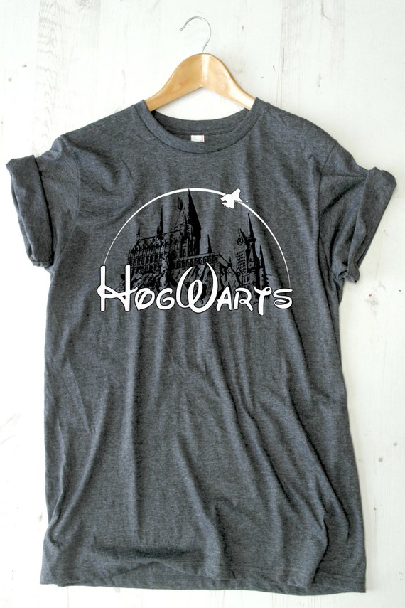 HOGWARTS T-shirt Harry Potter t shirt tee shirt by PinochioPrints