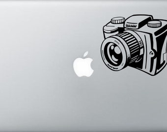 Canon Camera Funny & cool laptop tablet macbook air apple ipad Decal Sticker vinyl car window decal AS55