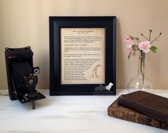 The Velveteen Rabbit "Real" Quote - Custom Art Print - Frame not included