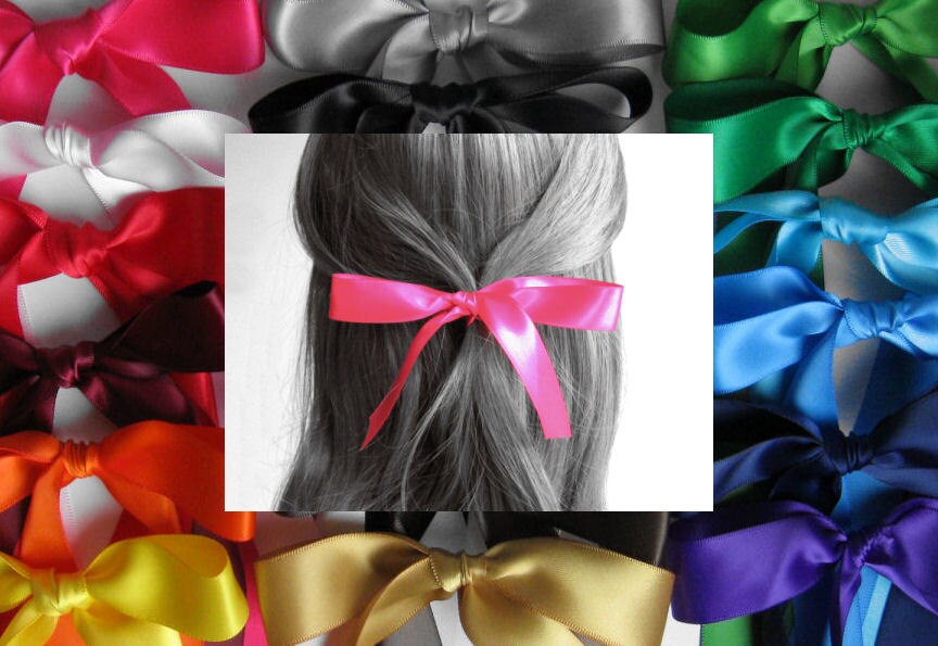 HAIR RIBBON7/8 Satin Hair Ribbons 25 LongHair