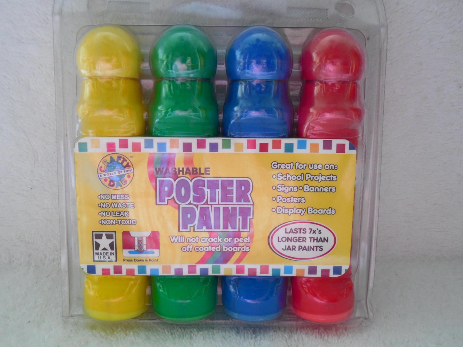 Poster Paint Markers Daubers Kids Crafts by KJCraftsAndTreasures