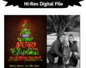 Items similar to Photo Christmas Cards - Christmas Photo Cards - Print